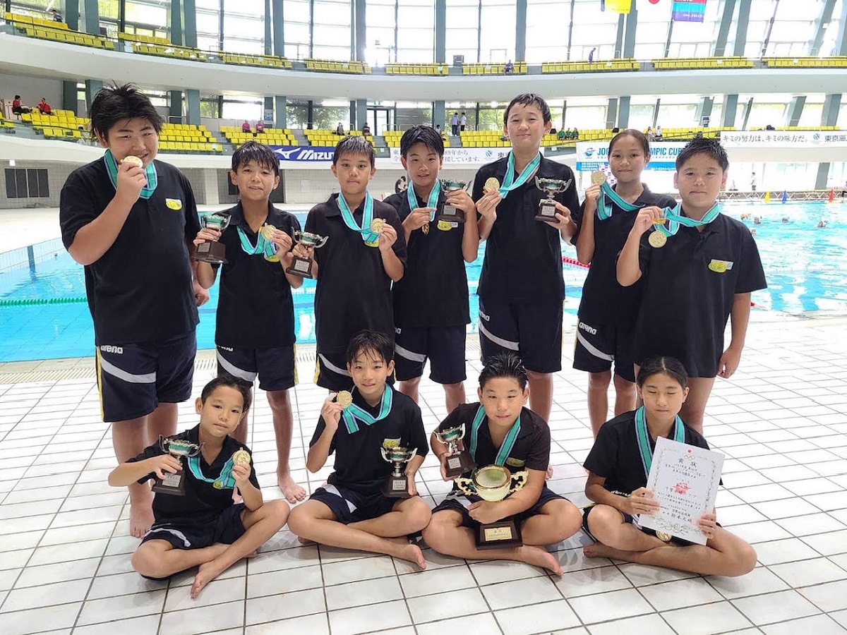 「千葉水球クラブ」小学生が全国大会で日本一に、中学生男女とも4 ...